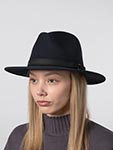 Шляпа HERMAN арт. DENTON HATS (темно-синий)